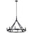 Kichler Emmala 10 Light Chandelier, Black - 52421BK