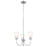 Kichler Erma 3 Light Chandelier, Brushed Nickel - 52442NI