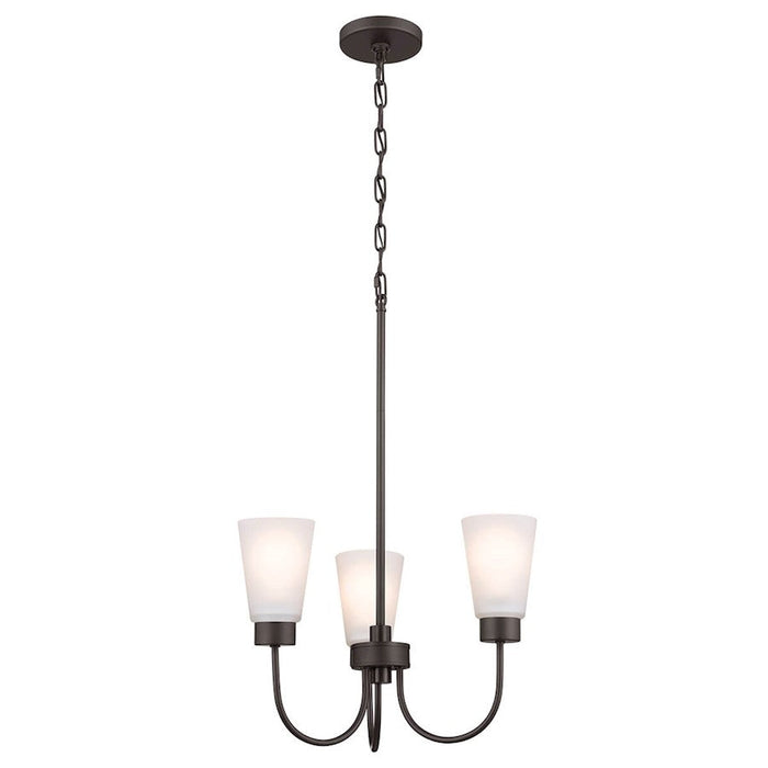 Kichler Erma 3 Light Chandelier, Olde Bronze - 52442OZ