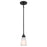 Kichler Erma 1 Light Mini Pendant, Black - 52444BK