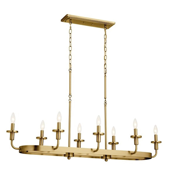 Kichler Vetivene Linear 8 Light Chandelier