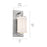 Kichler Vetivene 1 Light Wall Sconce