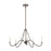 Kichler Freesia 5 Light Chandelier, Anvil Iron - 52455AVI