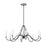 Kichler Freesia 8 Light Chandelier, Anvil Iron - 52456AVI