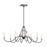 Kichler Freesia Oval 8 Light Chandelier, Anvil Iron - 52457AVI