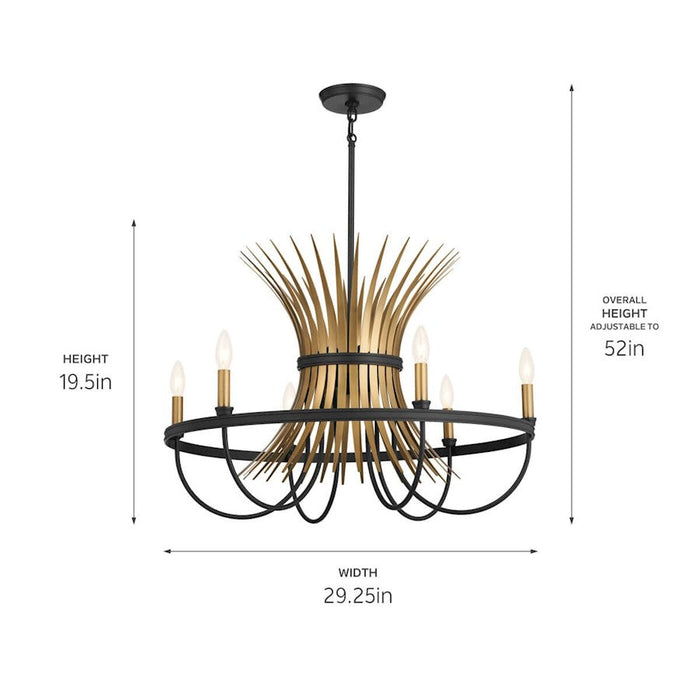 Kichler Baile Chandelier