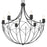 Kichler Topiary 6 Light 30" Chandelier