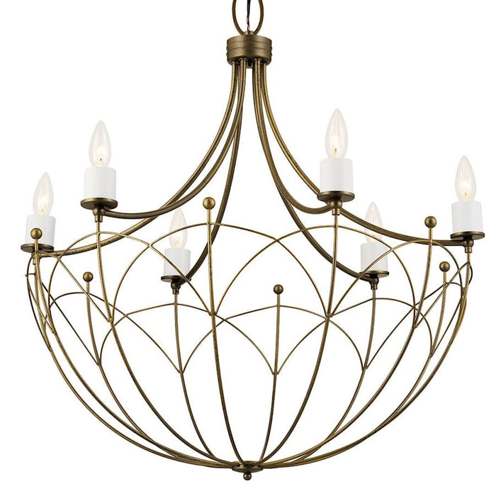 Kichler Topiary 6 Light 30" Chandelier