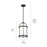 Kichler Topiary 1 Light Pendant