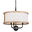 Kichler Heddle 3 Light Chandelier/Semi Flush Mount