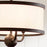 Kichler Heddle 3 Light Chandelier/Semi Flush Mount