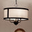 Kichler Heddle 3 Light Chandelier/Semi Flush Mount