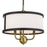 Kichler Heddle 3 Light Chandelier/Semi Flush Mount