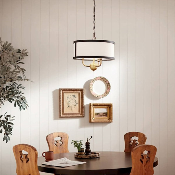 Kichler Heddle 3 Light Chandelier/Semi Flush Mount