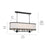 Kichler Heddle Linear 8 Light Chandelier