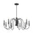 Kichler Karthe 9 Light Chandelier, Black - 52471BK