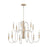 Kichler Karthe 12 Light Chandelier, Brushed Nickel - 52472NI