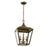 Kichler Dame 2 Light Pendant, Character Bronze/Transparent - 52474CHZ