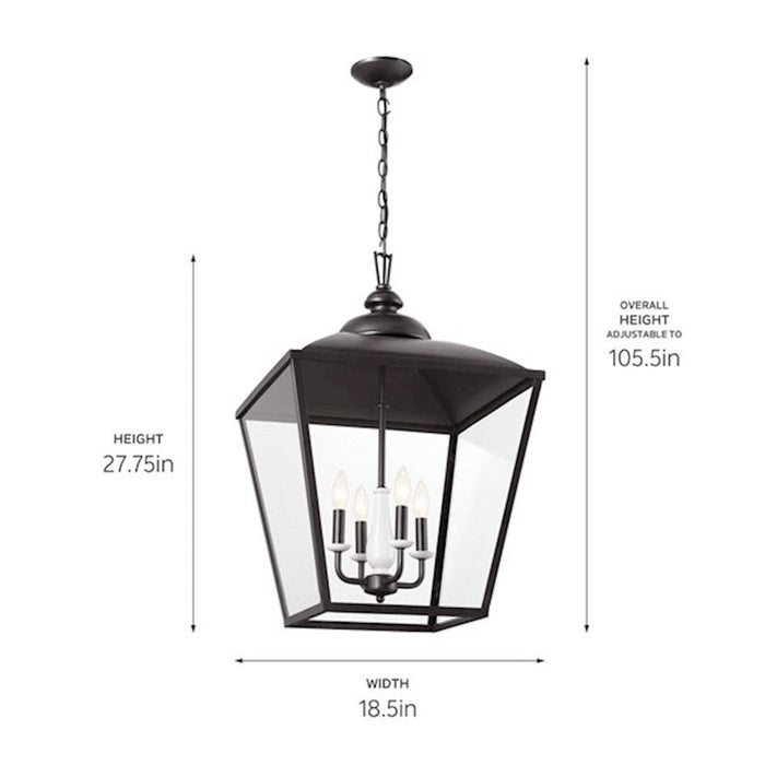 Kichler Dame 4 Light Foyer Pendant