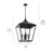 Kichler Dame 4 Light Foyer Pendant