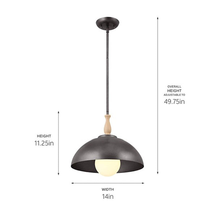 Kichler Fira 1 Light Pendant