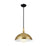 Kichler Fira 1 Light 11" Pendant, Natural Brass - 52476NBR