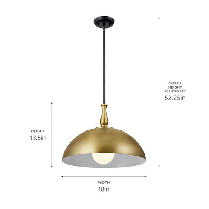 Kichler Fira 1 Light Pendant