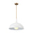 Kichler Fira 1 Light 14" Pendant, White - 52477WH