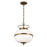 Kichler Opal 2 Light Pendant, Champagne Bronze/Opal - 52478CHZ