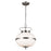 Kichler Opal 2 Light Pendant, Classic Pewter/Opal - 52478CLP