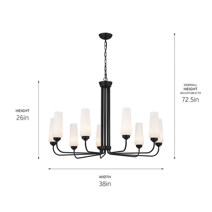 Kichler Truby 9 Light Chandelier