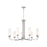 Kichler Truby 9 Light 26" Chandelier, Polished Nickel/Opal - 52481PN