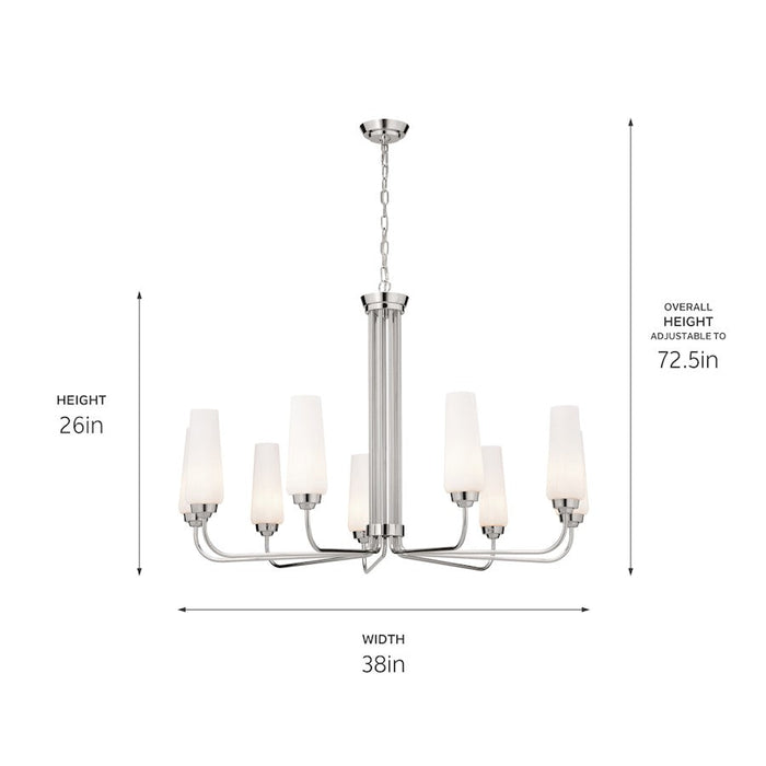 Kichler Truby 9 Light Chandelier