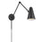 Kichler Sylvia 1 Light 33" Wall Sconce, Black - 52486BKB