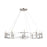 Kichler Rosalind 10 Light Chandelier, Polished Nickel - 52491PN