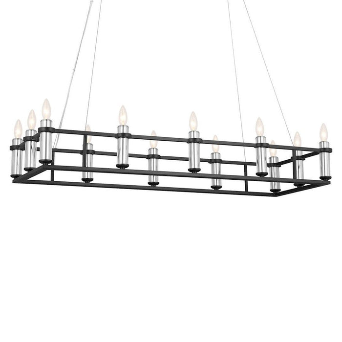 Kichler Rosalind 12 Light Linear Chandelier