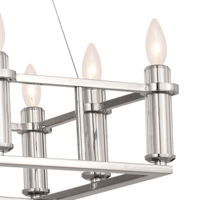 Kichler Rosalind 12 Light Linear Chandelier