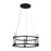 Kichler Rosalind 3 Light Chandelier, Black - 52493BK