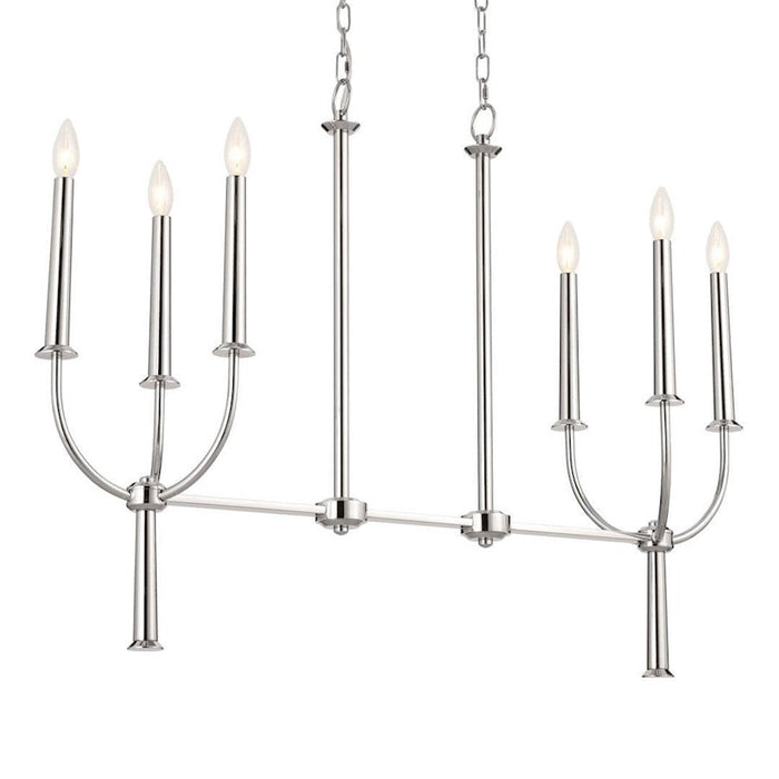 Kichler Florence 6 Light Linear Chandelier