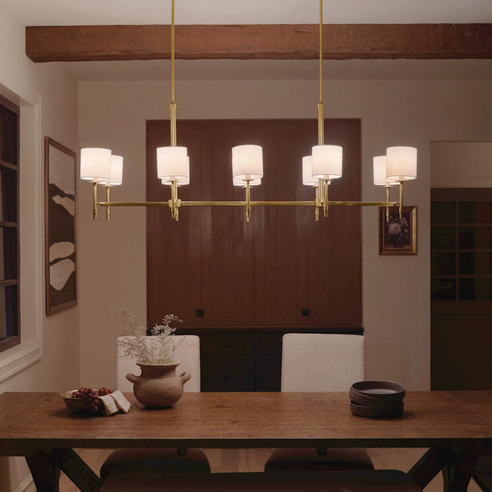 Kichler Ali 10 Light Linear Chandelier