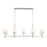 Kichler Ali 10 Light Linear Chandelier, Polished Nickel - 52503PN