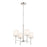 Kichler Ali 4 Light Chandelier, Polished Nickel - 52504PN