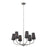 Kichler Adeena 6 Light Chandelier, Classic Pewter - 52508CLP