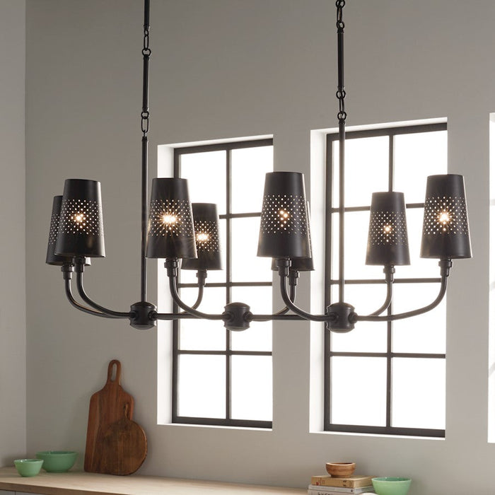 Kichler Adeena 8 Light Linear Chandelier