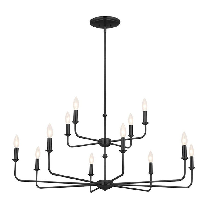 Kichler Pallas 12 Light Chandelier 2 Tier