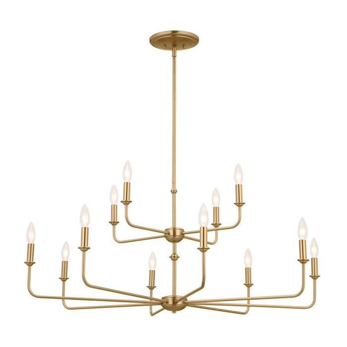 Kichler Pallas 12 Light Chandelier 2 Tier