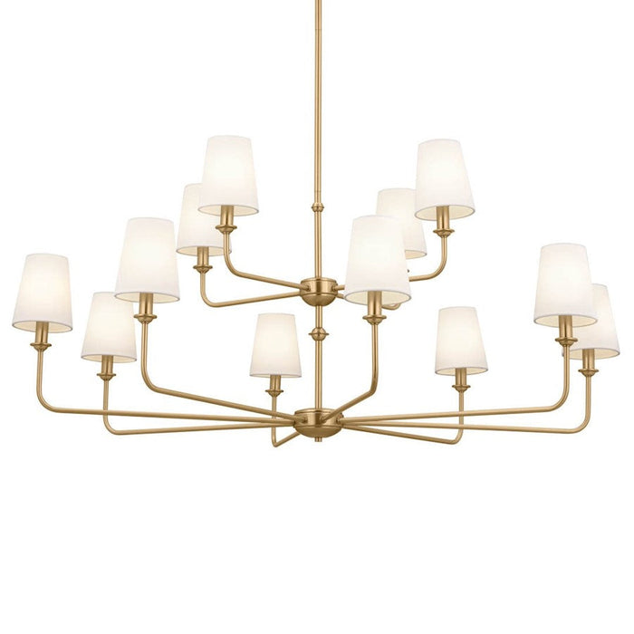 Kichler Pallas 12 Light Chandelier 2 Tier