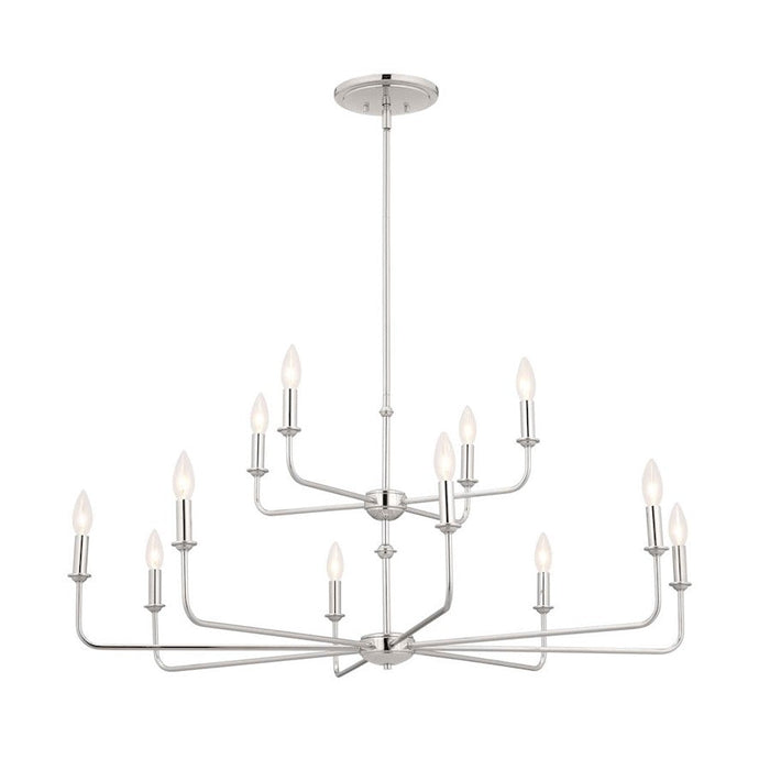 Kichler Pallas 12 Light Chandelier 2 Tier