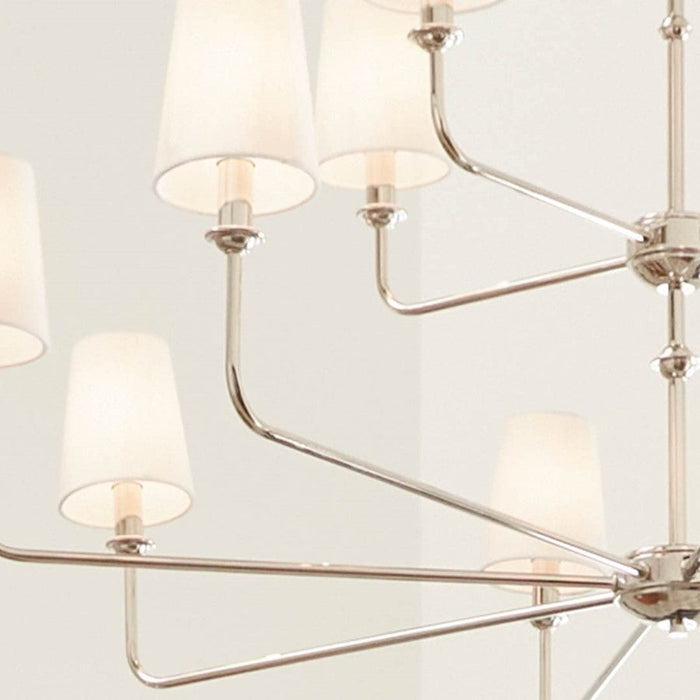 Kichler Pallas 12 Light Chandelier 2 Tier