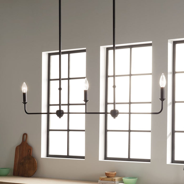 Kichler Pallas 3 Light Linear Chandelier